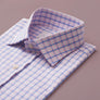 COTSWOLD CHECK PINK CLASSIC SHIRT - THIN RED LINE