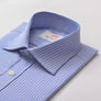 SOHO STRIPE BLUE CLASSIC SHIRT - THIN RED LINE