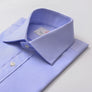 ROYAL OXFORD SKY SLIM SHIRT - THIN RED LINE