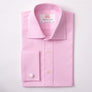 ROYAL OXFORD PINK SLIM SHIRT - THIN RED LINE
