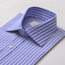 REGENT STRIPE AZURE CLASSIC SHIRT - THIN RED LINE