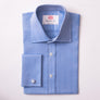 HERRINGBONE TWILL BLUE CLASSIC SHIRT - Thin Red Line