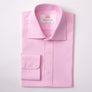 ROYAL OXFORD PINK SLIM SHIRT - THIN RED LINE
