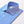 BROAD BENGAL STRIPE ROYAL BLUE SLIM SHIRT - THIN RED LINE