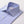 SMALL BENGAL STRIPE AZURE CLASSIC SHIRT - THIN RED LINE