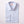 COTSWOLD CHECK WHITE & SKY SLIM SHIRT - THIN RED LINE
