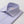 PENCIL STRIPE WHITE & SKY SLIM SHIRT - THIN RED LINE