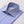SMALL GINGHAM CHECK BLUE SLIM SHIRT - THIN RED LINE