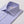 PENCIL CHECK WHITE & SKY SLIM SHIRT - THIN RED LINE