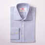 CITY CHECK ROYAL BLUE CLASSIC SHIRT - THIN RED LINE 