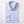 COTSWOLD CHECK SKY & WHITE SLIM SHIRT - THIN RED LINE