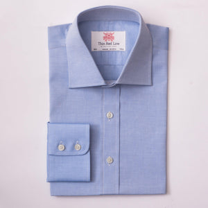 PINPOINT BLUE CLASSIC SHIRT - THIN RED LINE 
