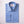 SMALL GINGHAM CHECK BLUE SLIM SHIRT - THIN RED LINE