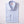 TWIN STRIPE SKY & WHITE SLIM SHIRT - THIN RED LINE